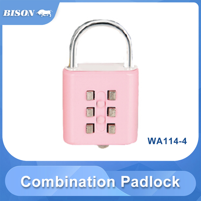 Zinc Alloy Combination Padlock WA114-4