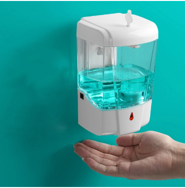 Automatic Hand Sanitizer Dispenser, Liquid Soap Dispenser Drop (Gel) /Spray with Sensor, Touchless for Office/Home/Restaurant/Hotel Fy-0026