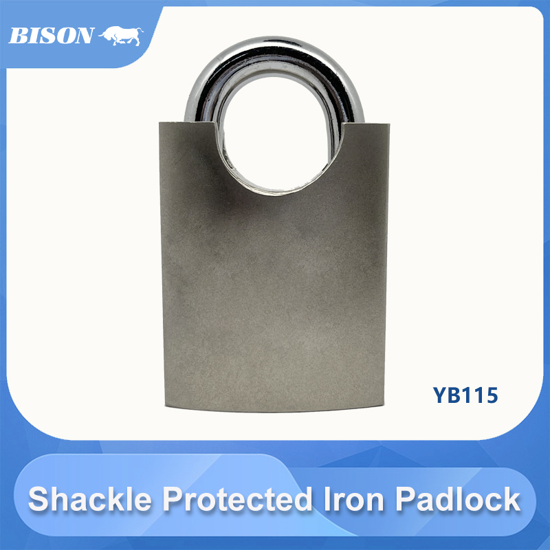 Shackle protectted Iron Padlock YB115