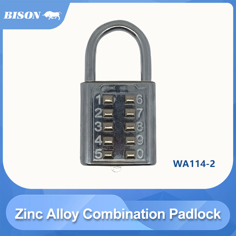 Zinc Alloy Combination Padlock-NO.WA114-2