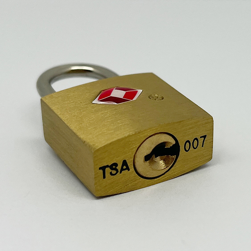 Customs Brass Padlock - TSA-0029