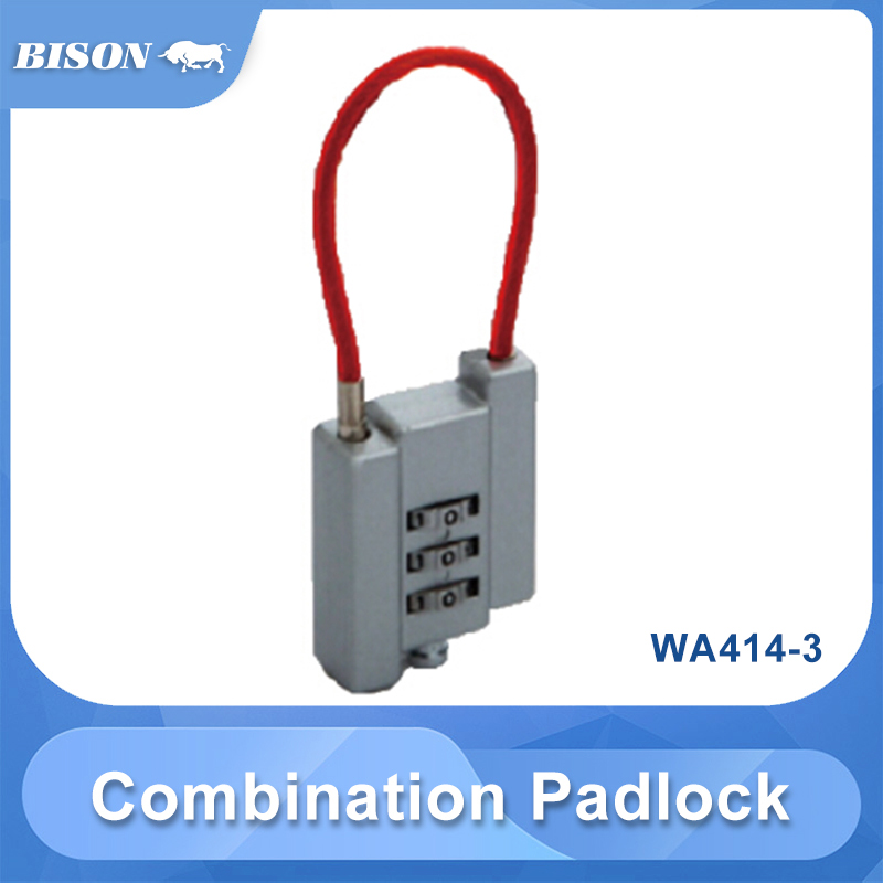 Zinc Alloy Combination Padlock WA414-3