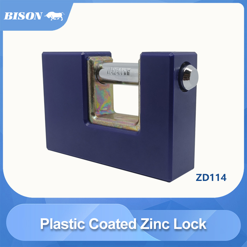 Plastic Coated Zinc Lock -NO.ZD114