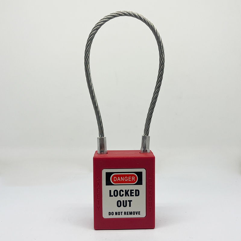 Wire Shackle Padlock-SL-0040-38MMC 