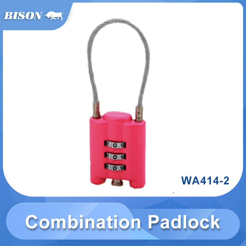 Zinc Alloy Combination Padlock WA414-2