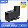 fingerprint disc lock
