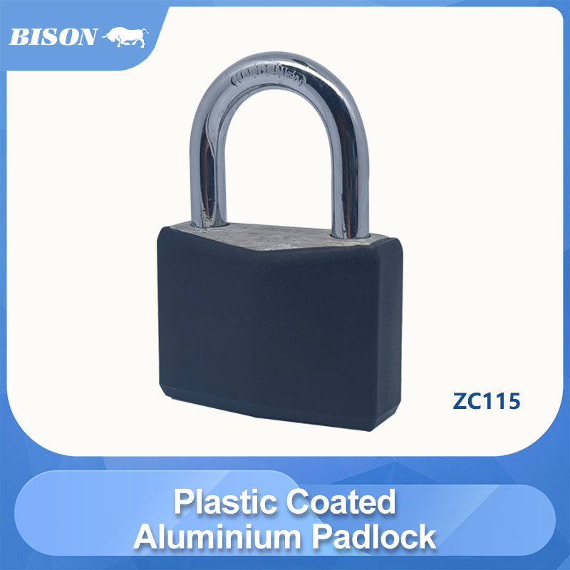 Plastic Coated Aluminium Padlock-NO.ZC115