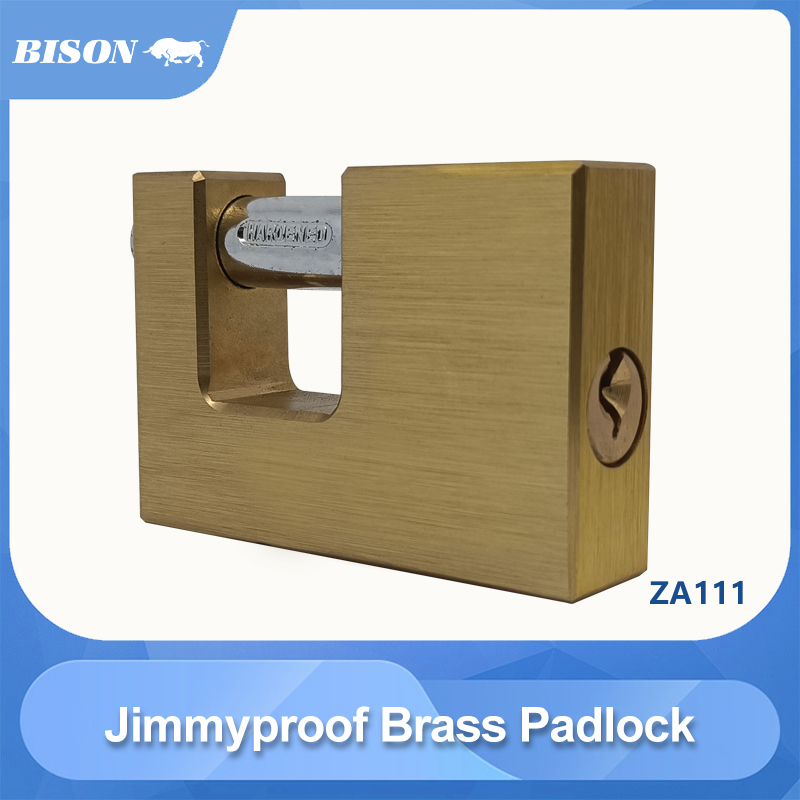 Jimmyproof Brass Padlock ZA111